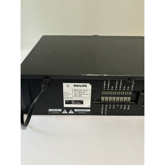 Philips LTC 3924/62 Time Lapse Video Recorder Tested and Working!! - Picture 6 of 8